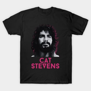 Cat stevens\\retro fan art T-Shirt